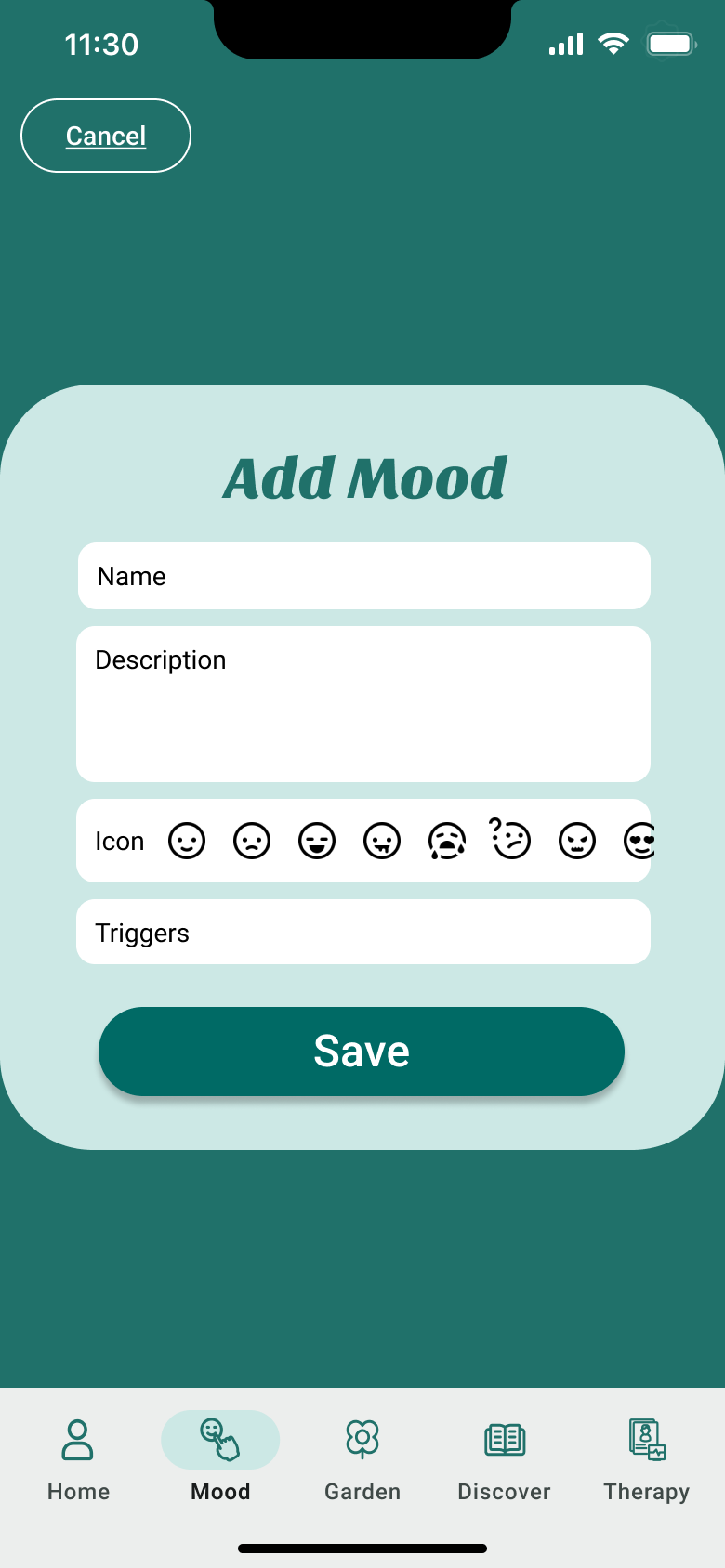 Add New Mood