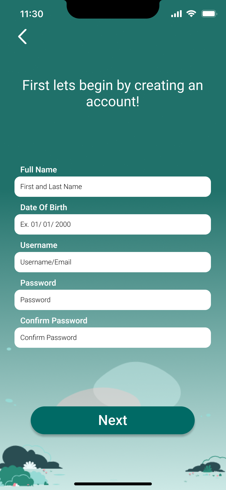 Sign Up 3