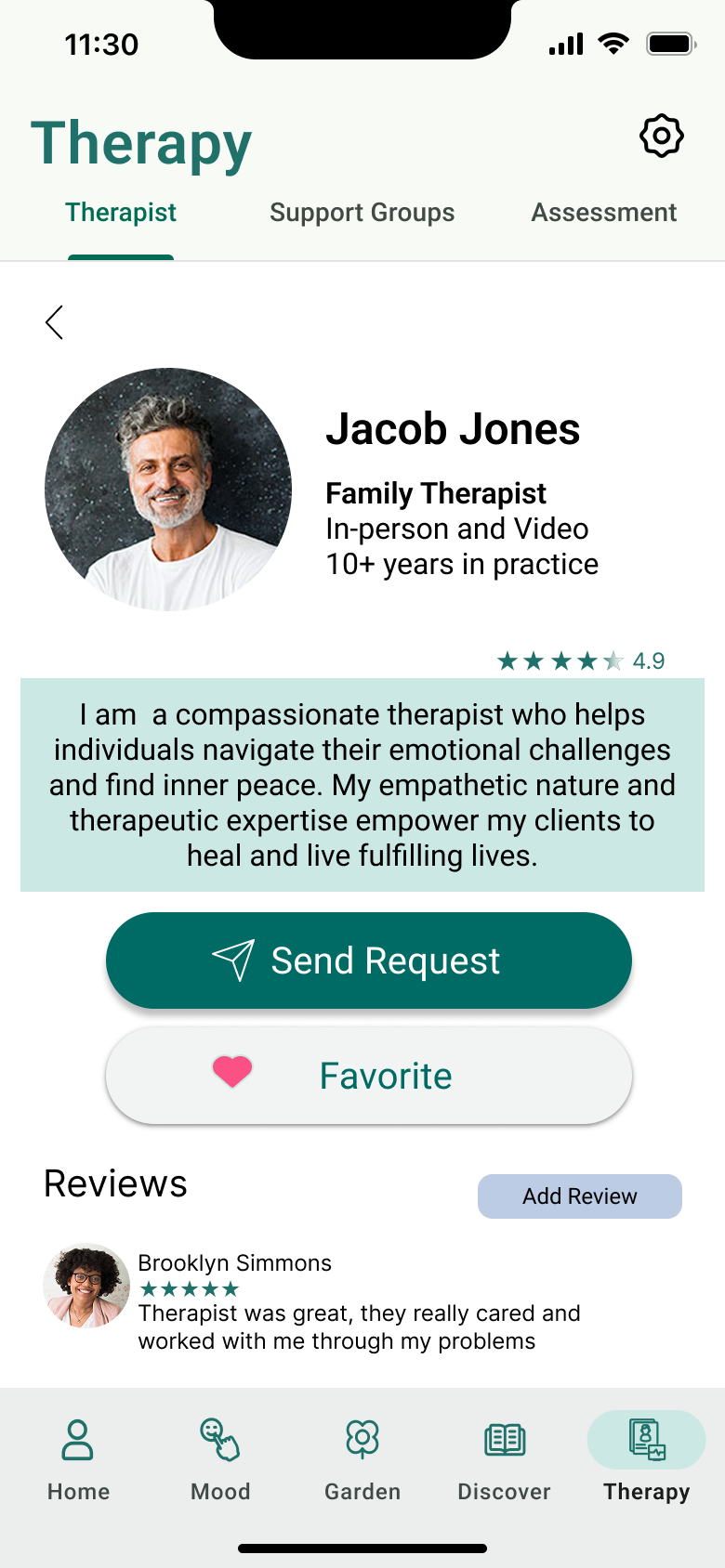 Therapist Profile